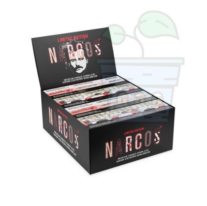 NARCOS KING SIZE SLIM+TIPS Seria limitată de pliante