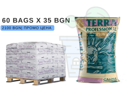 CANNA Terra Professional Plus + sol - Palet 60 buc x 50 l.