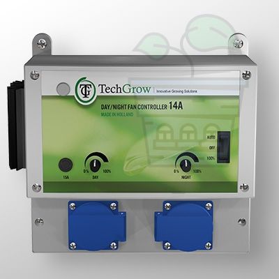 TechGrow Day/Night Fan Controller 14A - Controler de zi și noapte (2 ventilatoare)