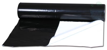 Black and white reflective sheeting 85μm 2m x 50m (roll)