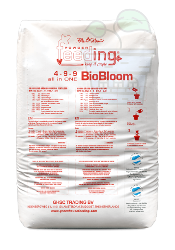 GH Powder Feeding Bio Bloom 25 kg Cutie/Sac