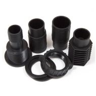 Drainage for "Flux-Reflow" hydroponic systems